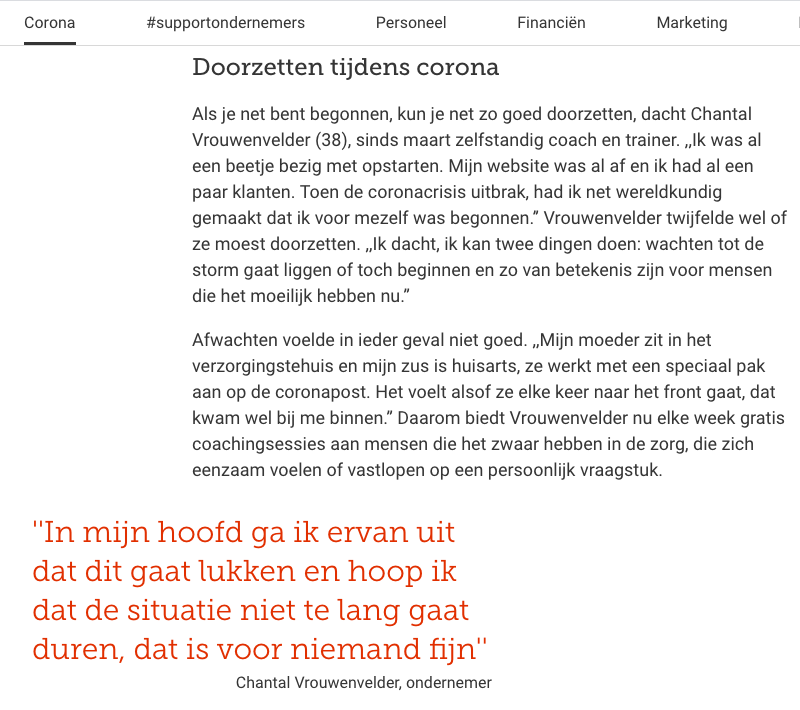 Artikel De Ondernemer - P4